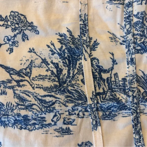 Toile de jouy corset style bodysuit - Picture 4 of 4